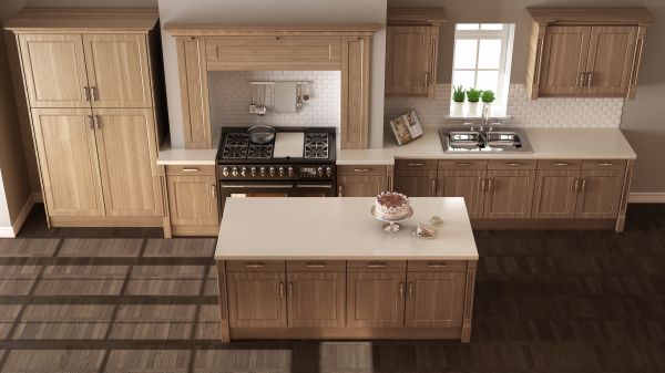 Pine Cabinets Installation